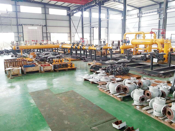 天然气减压调压撬装1